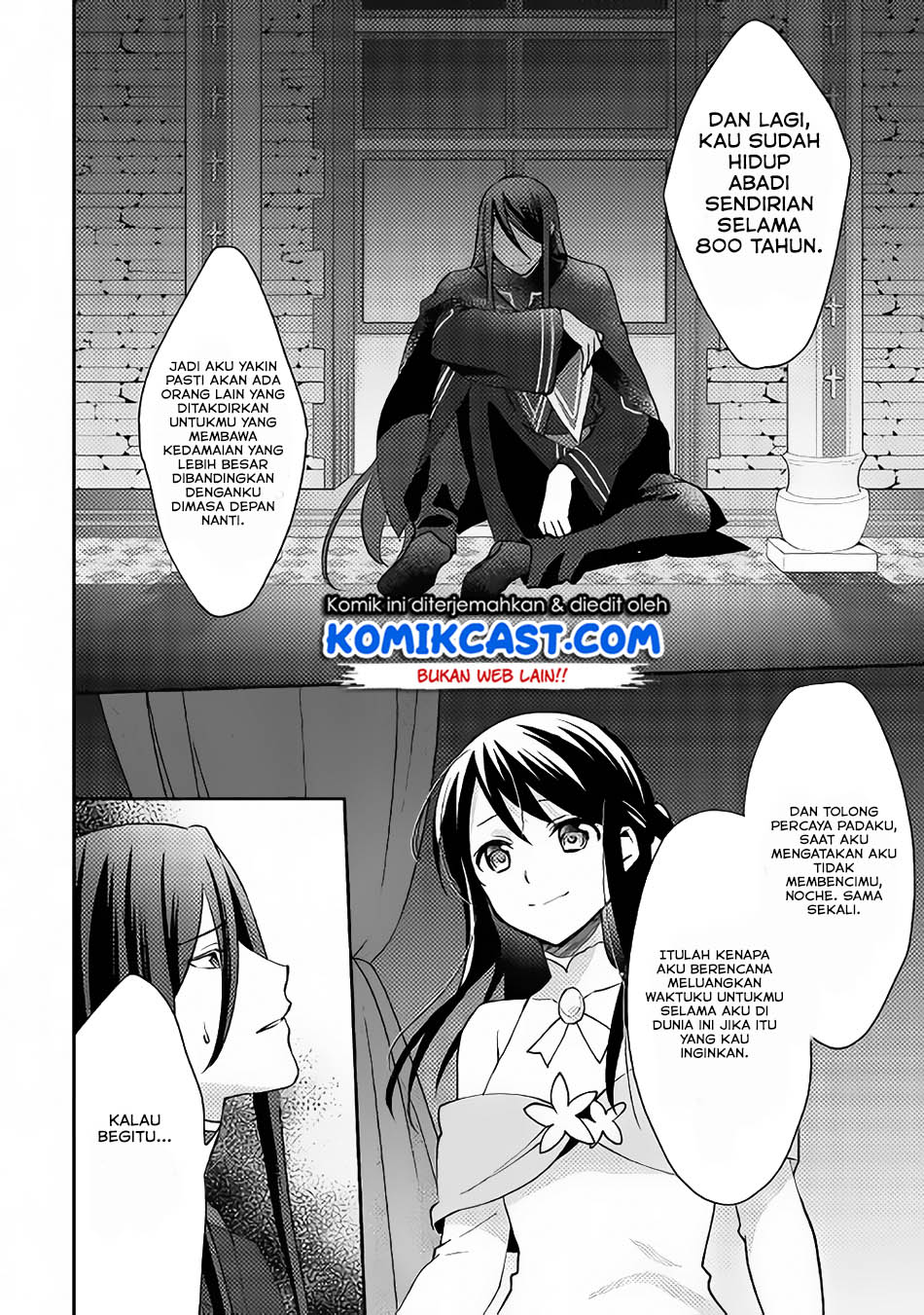 Isekai de “Kuro no Iyashi Te” tte Yobareteimasu Chapter 35 Bahasa Indonesia